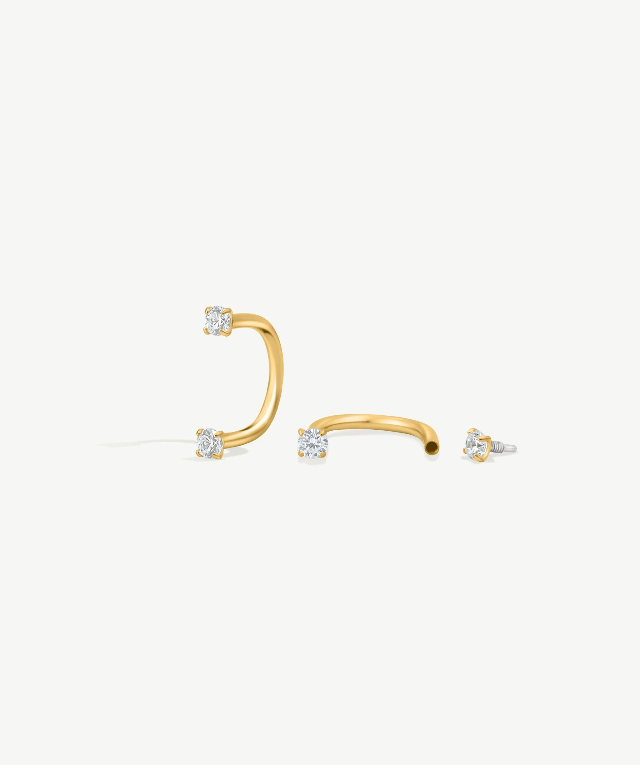 Arc Hoop Earrings - Image 7