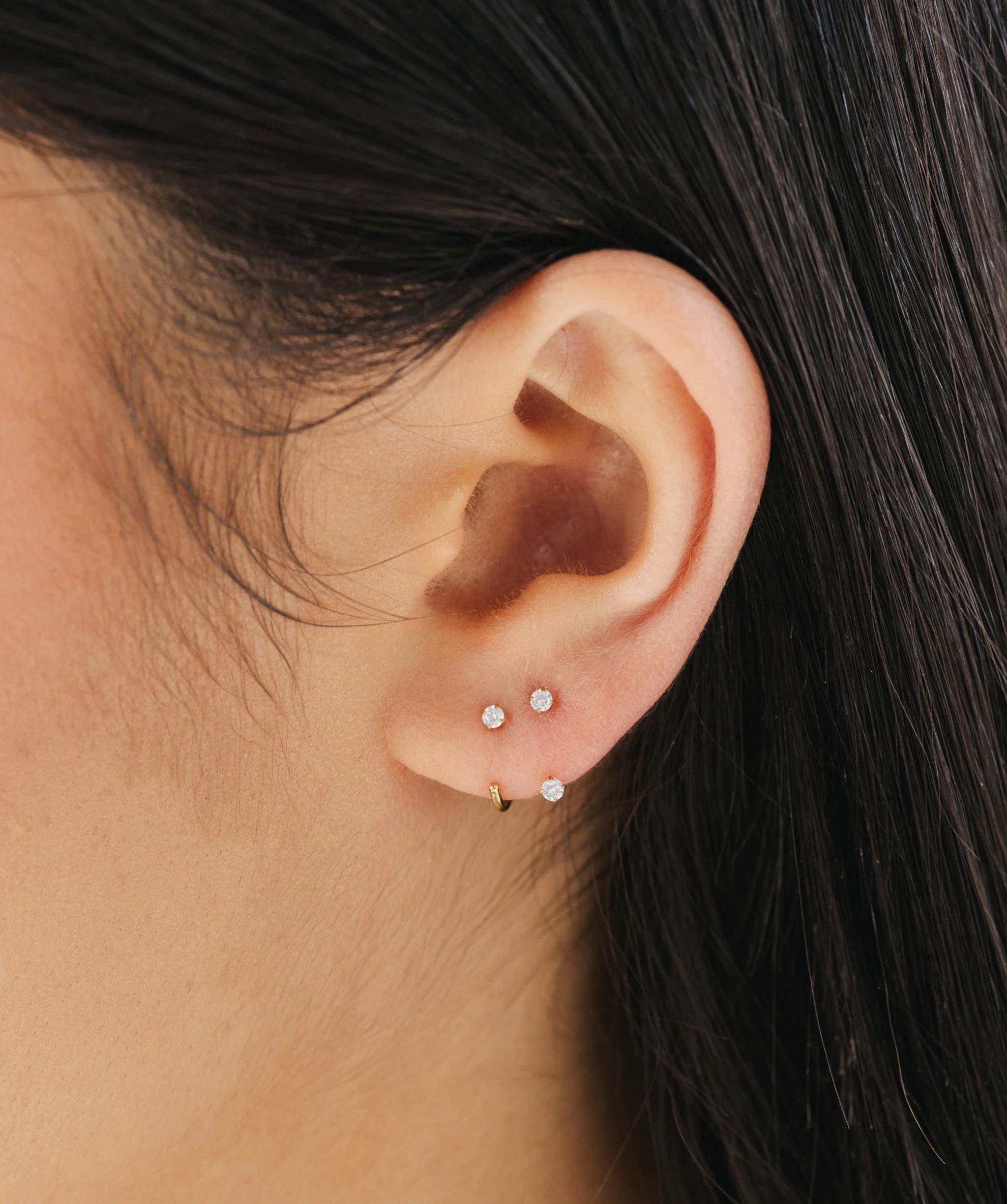 Arc Hoop Earrings - Image 3