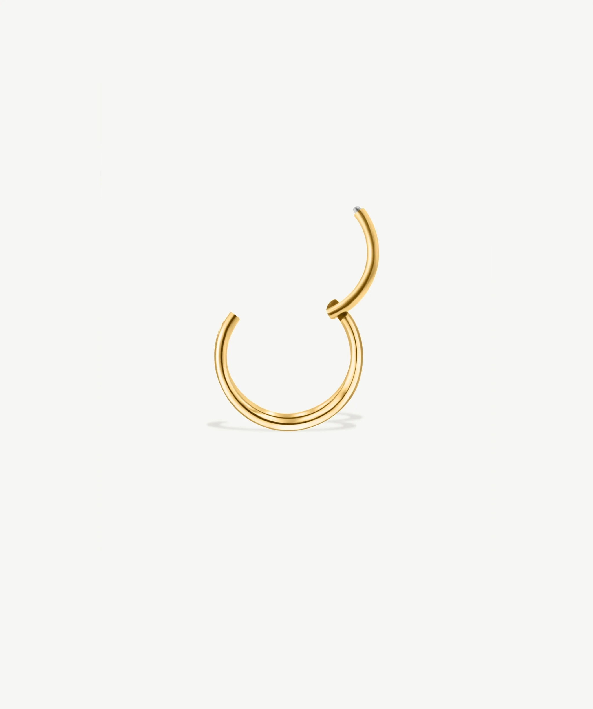 Double Clicker Hoop Earrings - Image 2