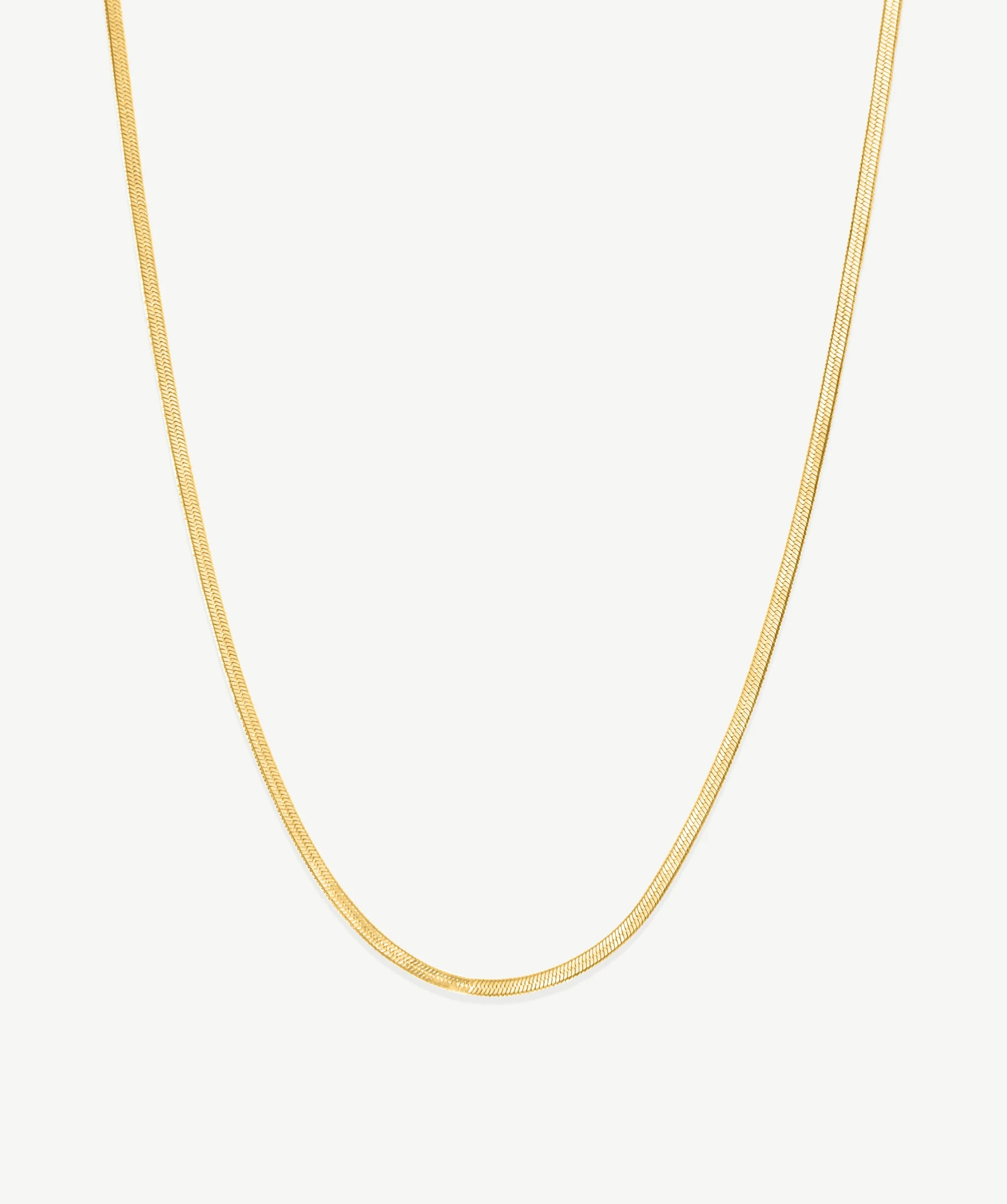 Mini Herringbone Necklace