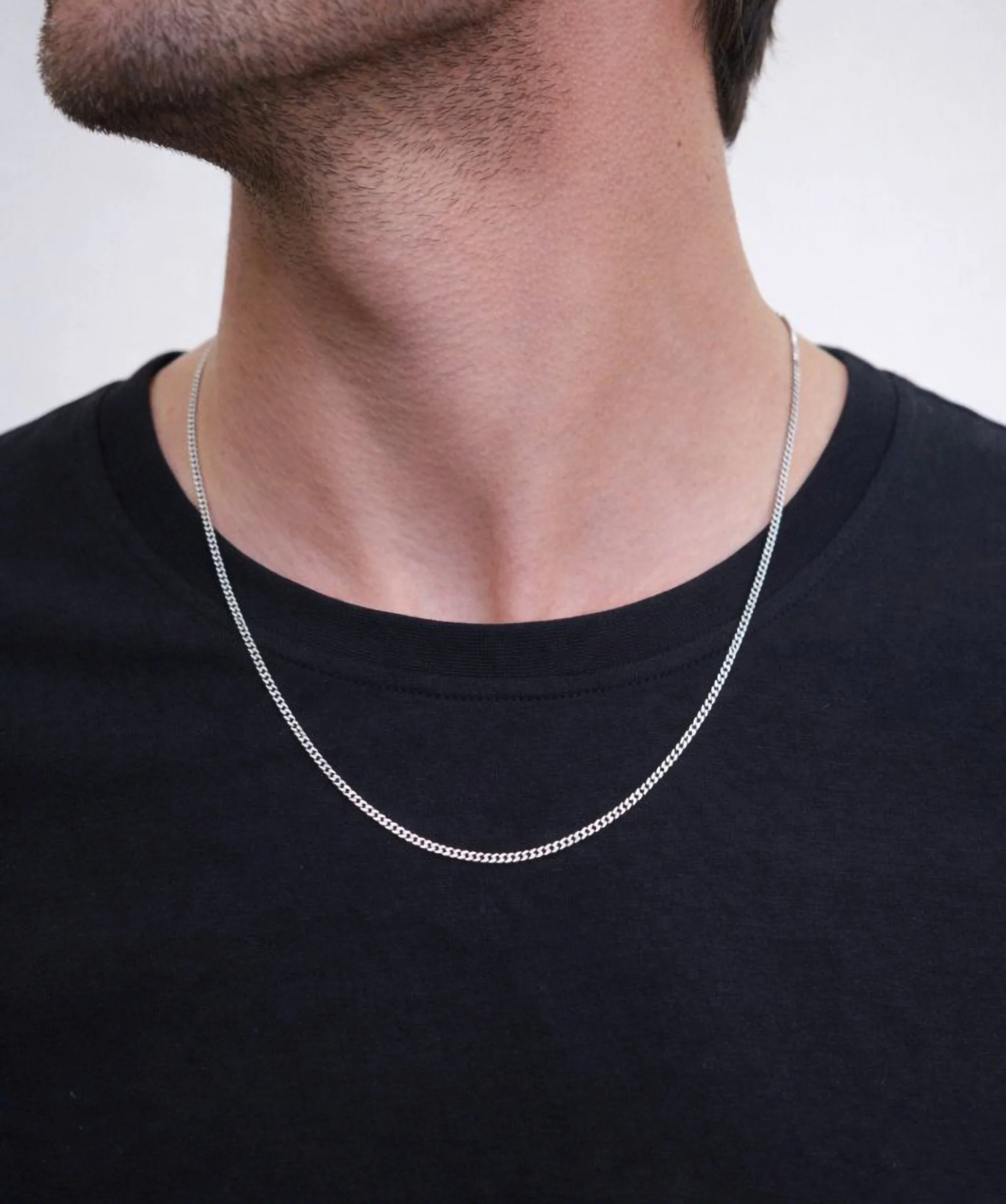 Men's Curb Chain Necklace - Image 4