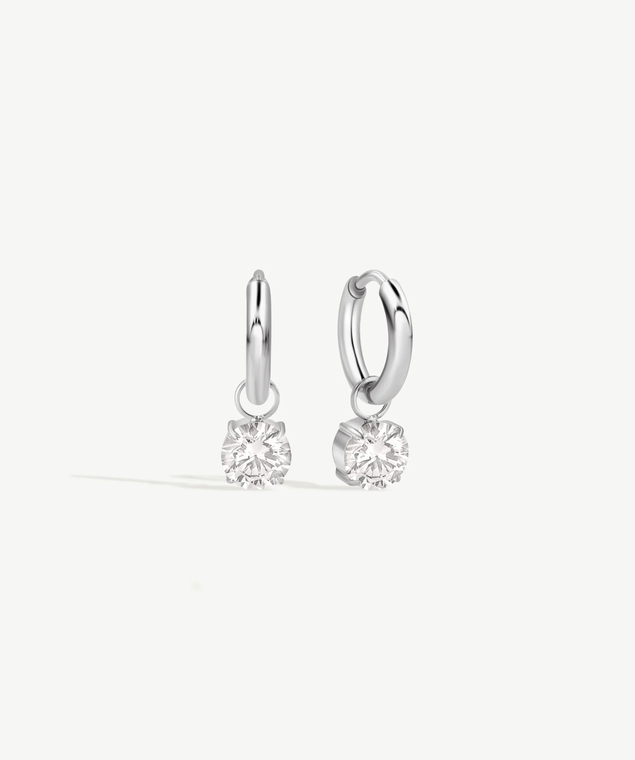 Solitaire Drop Huggies - Image 2