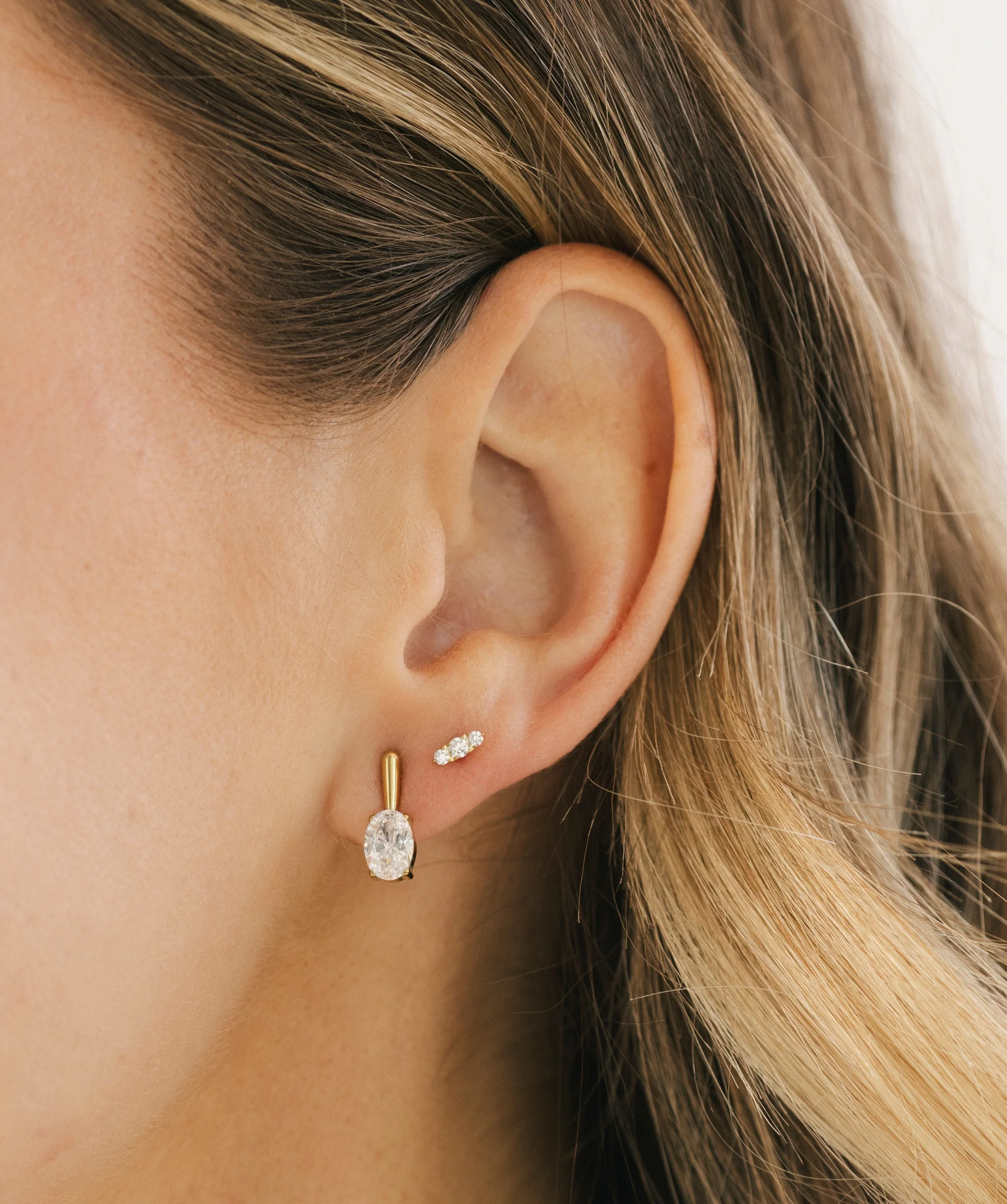 Trinity Flat Back Stud - Image 3